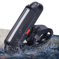Вело фонарь Задний с аккумулятором USB (142)
